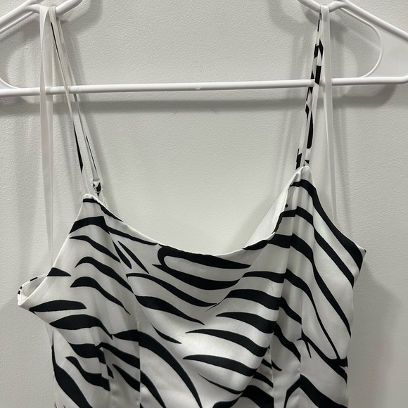 STAUD Lemon printed mini dress - Picture 4 of 8